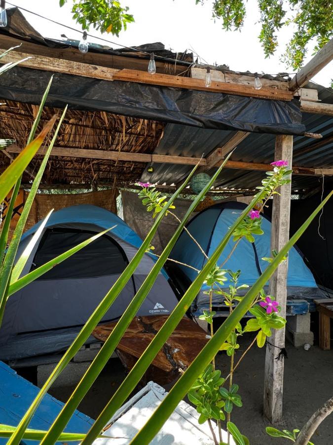 Casa de los Santos Camping y eco cabañas Isla Holbox Exterior foto